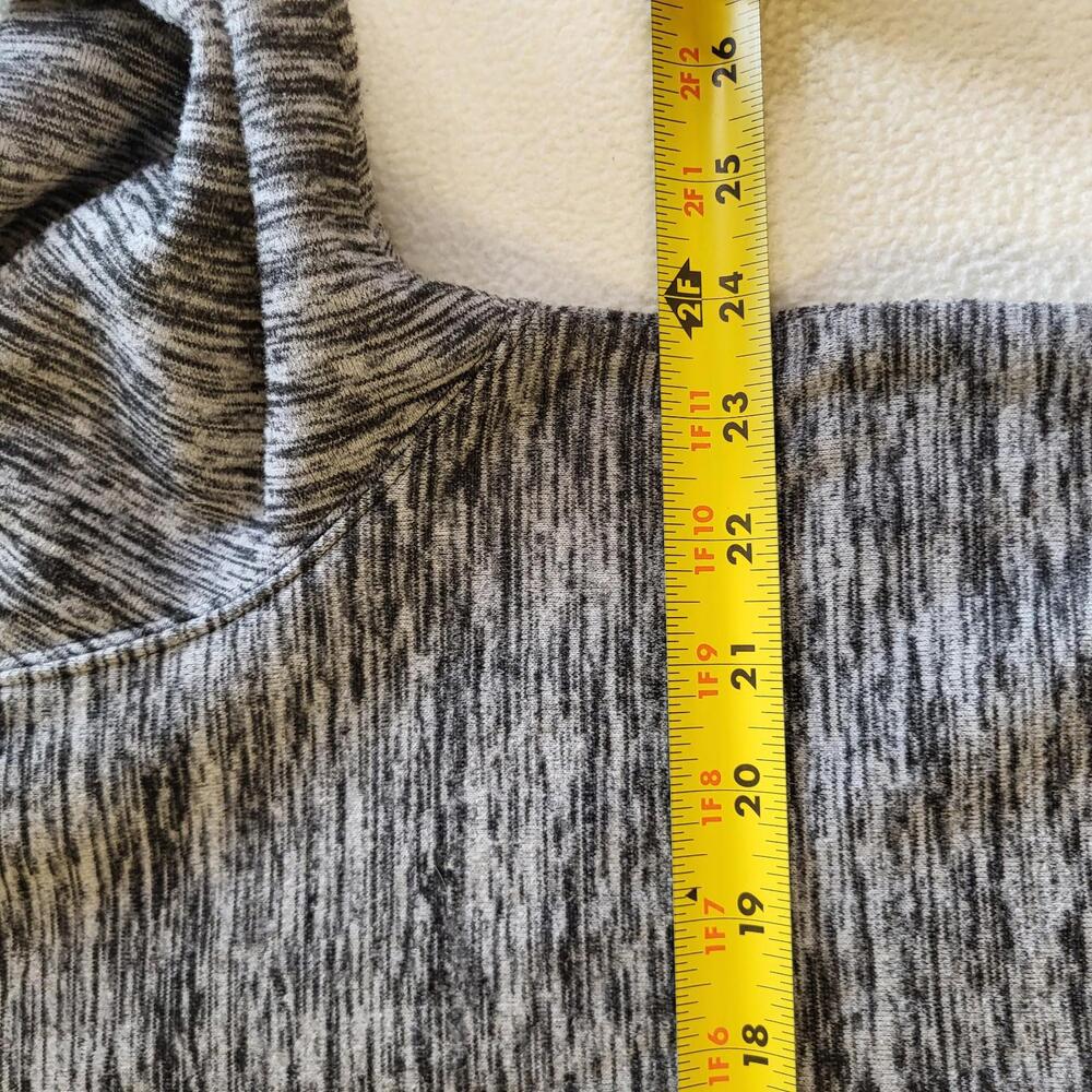 men's Marvel Punisher pullover hoodie gray and black marbled white skull logo L - Picture 9 of 11